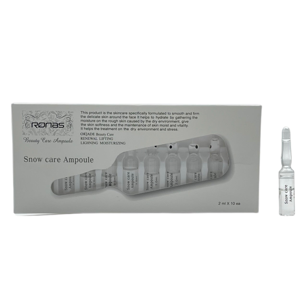 RONAS SNOW CARE AMPOULE