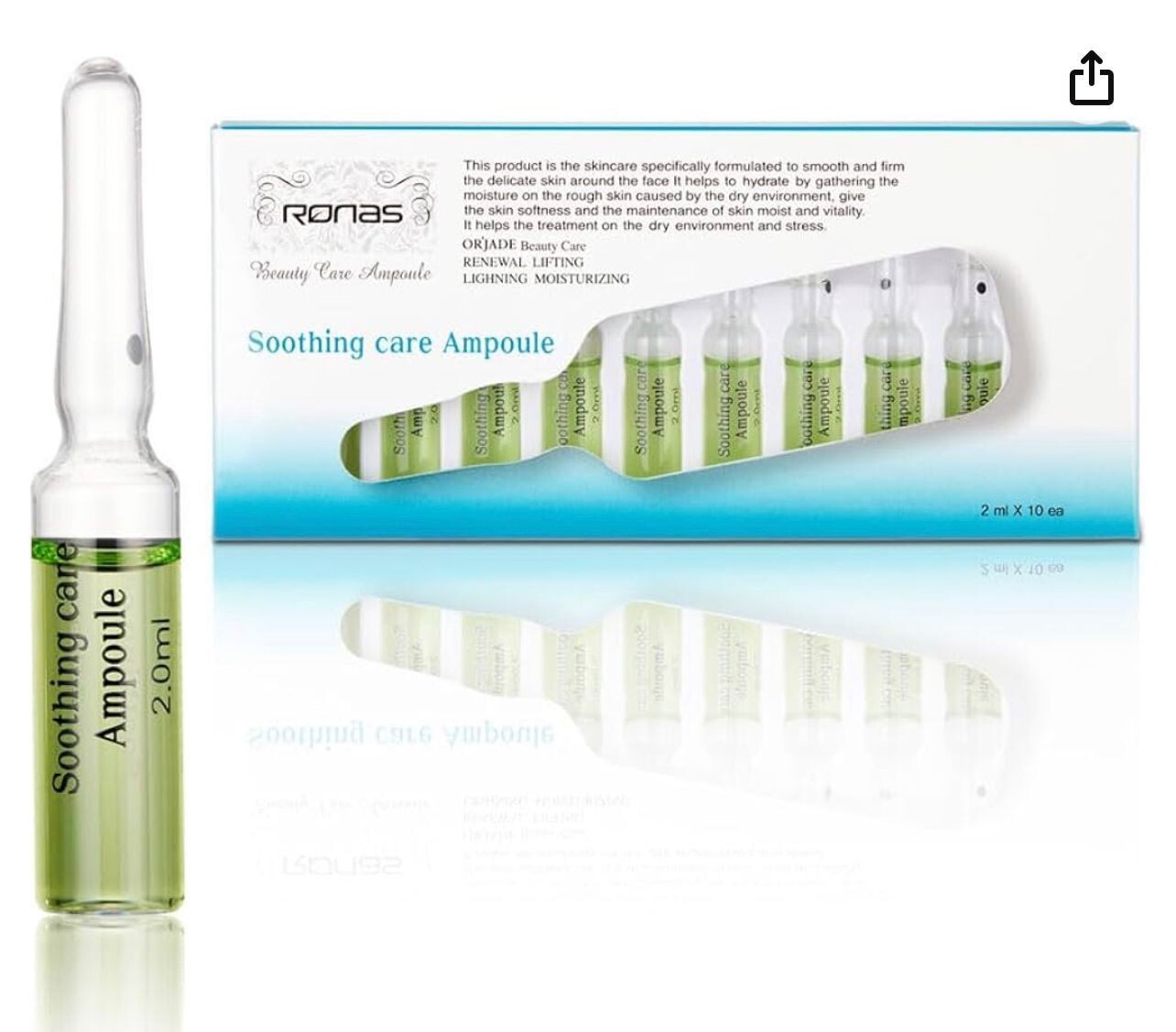 RONAS SOOTHING CARE AMPOULE