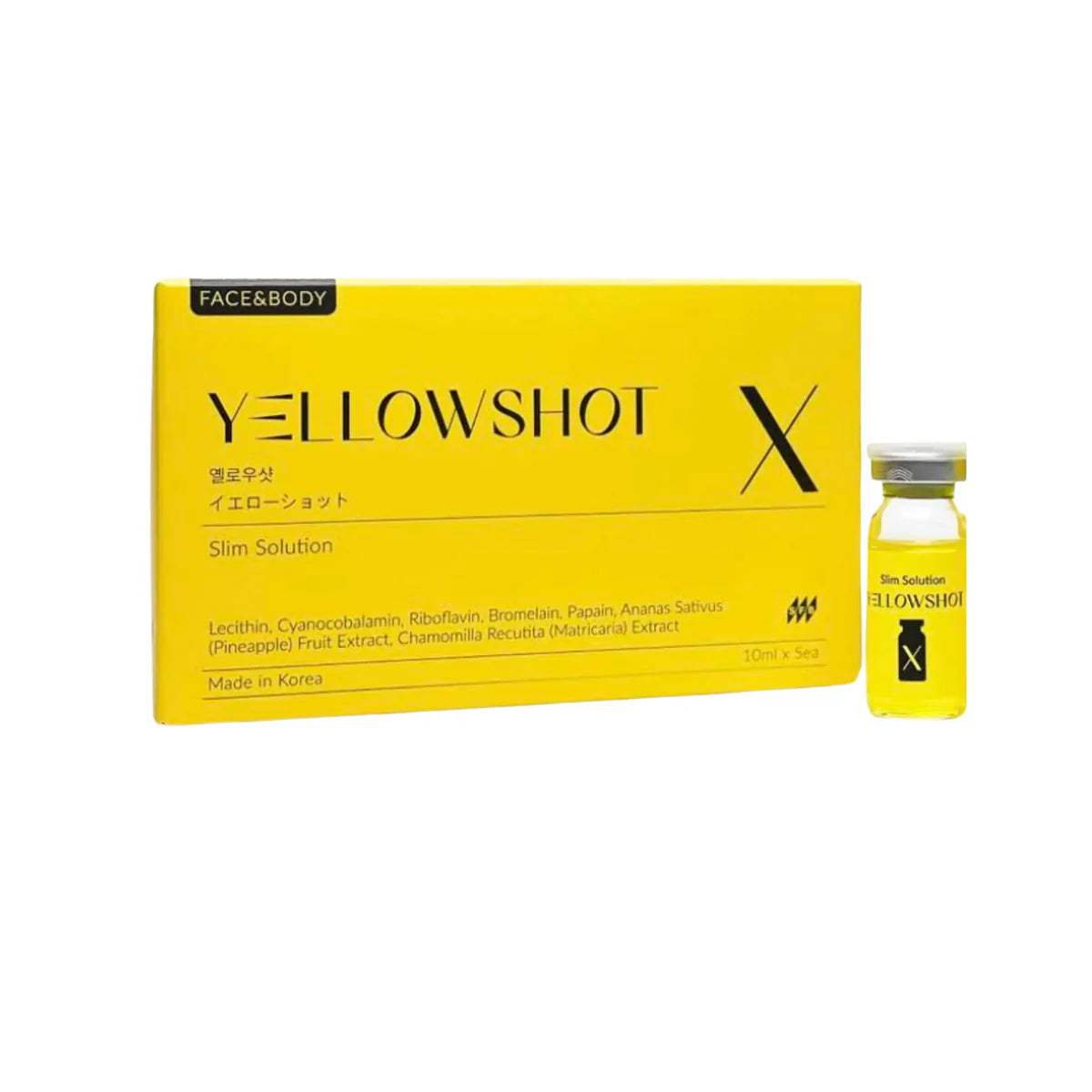 YELLOW SHOT SLIMMING SOLUTION