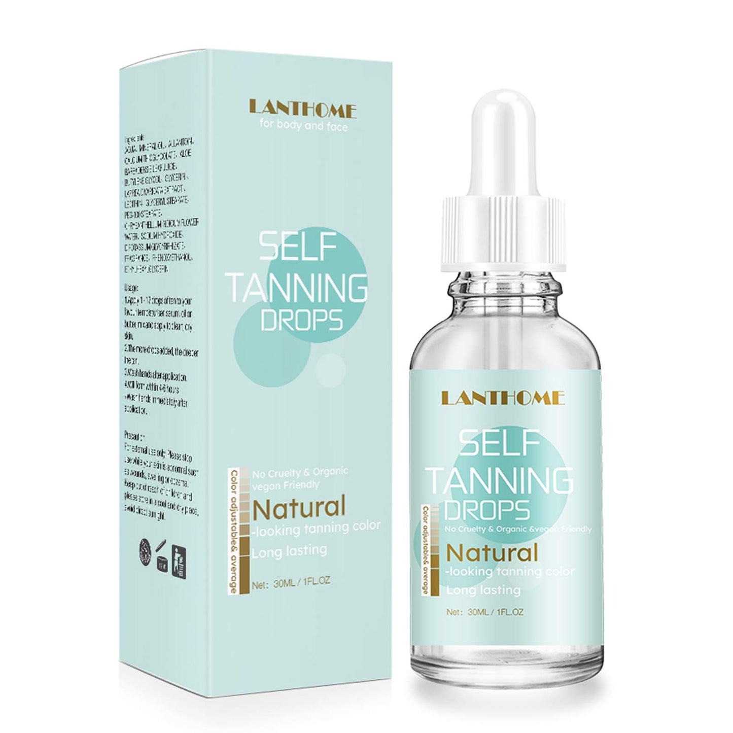 LANTHOME SELF TANNING DROPS