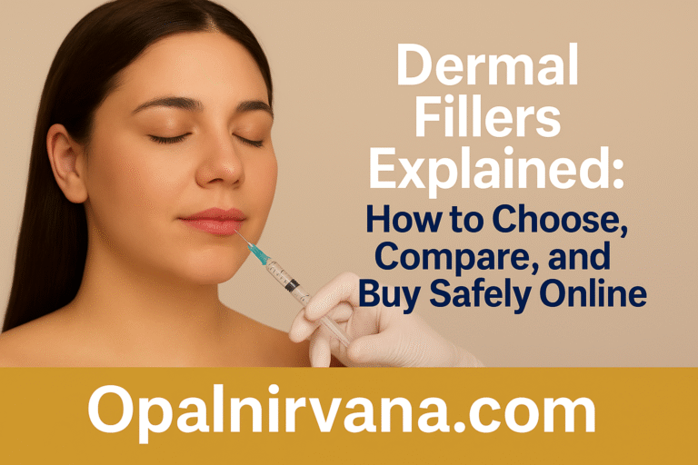 Dermal Fillers Explained: How to Choose, Compare, and Buy Safely Online